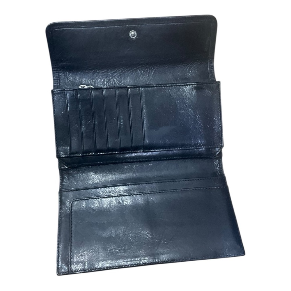 ๐คโ Cole Haan Black Leather Trifold Wallet ๐ค - Picture 5 of 5